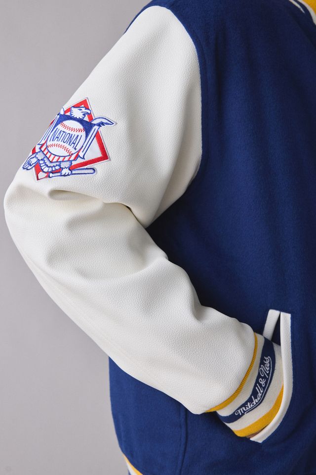 Mitchell & Ness MLB Milwaukee Brewers Day Off Varsity Jacket #4