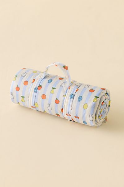 BAGGU & Miffy Puffy Quilted Picnic Blanket