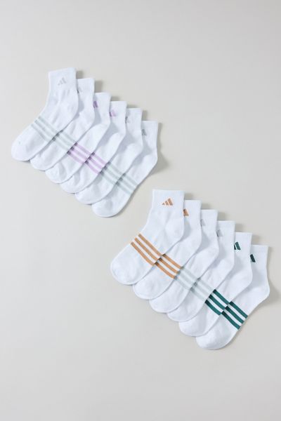 adidas Superlite 3.0 Quarter Crew Socks 6-pack