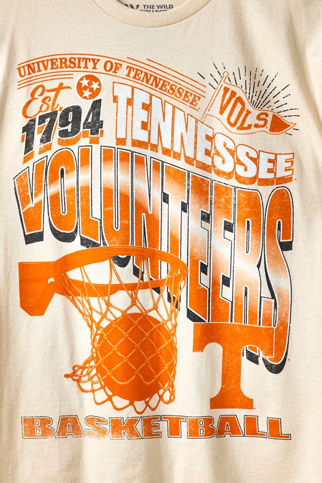 T-shirt graphique de l'équipe de basketball NCAA Tennessee Volunteers #1