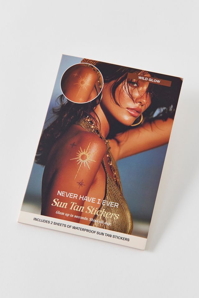 Never Have I Ever Sun Tan Sticker Set #1