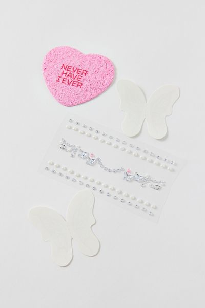 Never Have I Ever Face Adornments Rhinestone Gem Set