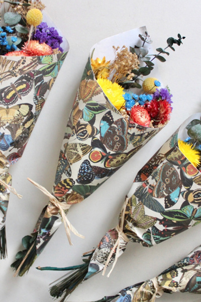 Roxanne’s Dried Flowers Butterfly Blossom Bouquet