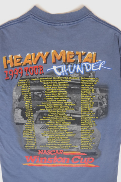 Vintage NASCAR Winston Cup 1999 Tour Tee