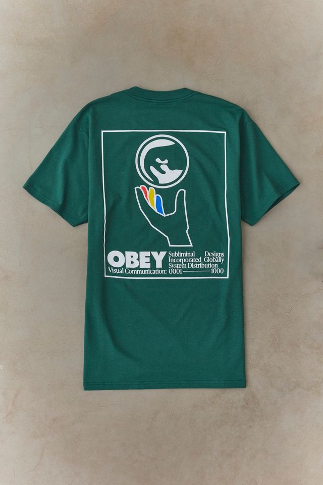 T-shirt graphique Global Systems OBEY #1