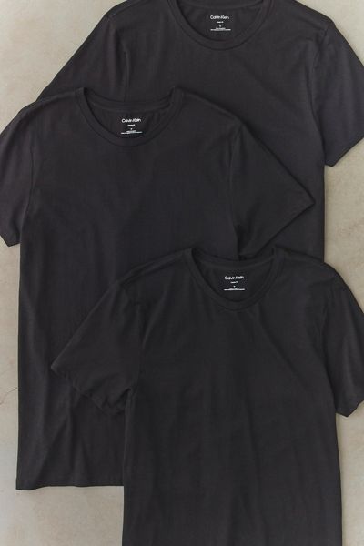T-shirt classique à col rond Calvin Klein, paquet de 3