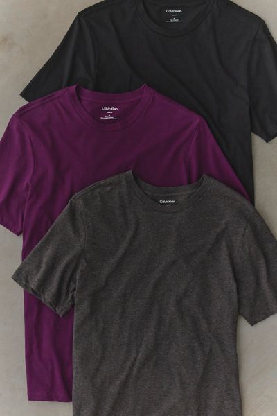 Calvin Klein Classic Crew Neck Tee 3-Pack