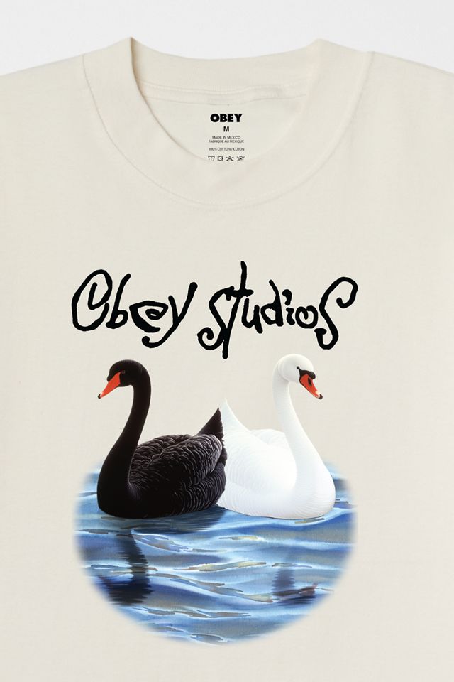T-shirt graphique OBEY Studios Swan #1