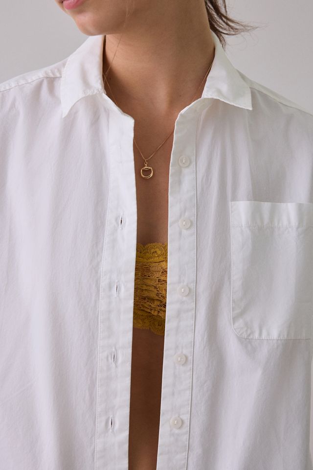BDG Mind Over Muscle Sleeveless Oversized Button-Down Shirt #1