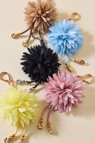 In Bloom Statement Flower Keychain
