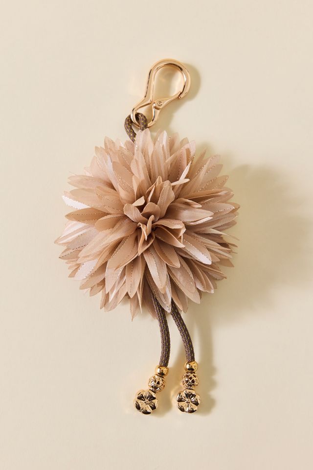 In Bloom Statement Flower Keychain #1