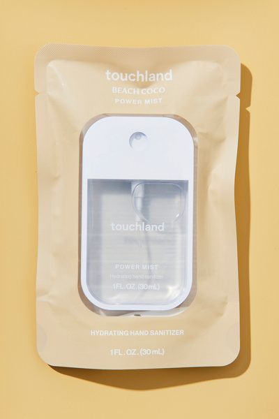 Touchland Power Mist Hydrating Hand Sanitizer Spray in Beach Coco at Urban Outfitters