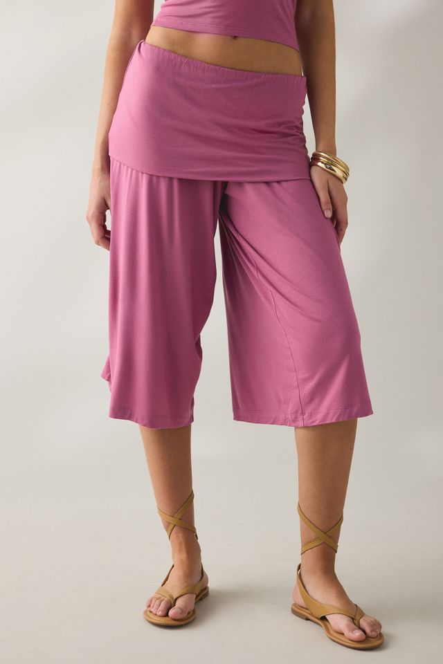 Ensemble 2 pièces capri en jersey tricoté Poolside Cool Out From Under #2