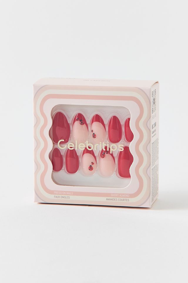 Celebritips Press-On Faux Nail Set #4