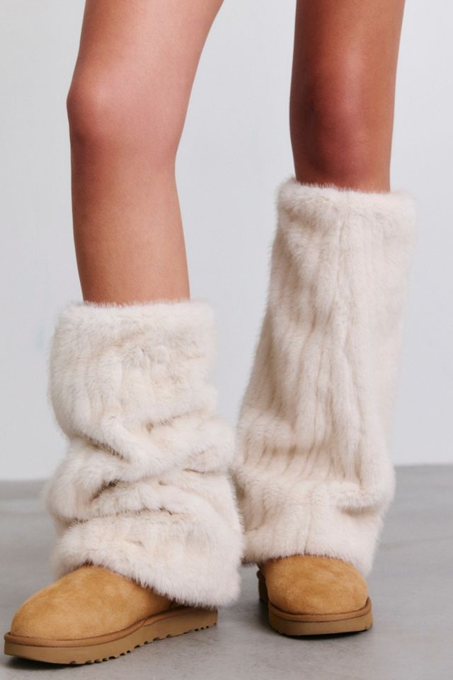 UGG Ismay Faux Fur Leg Warmers #1