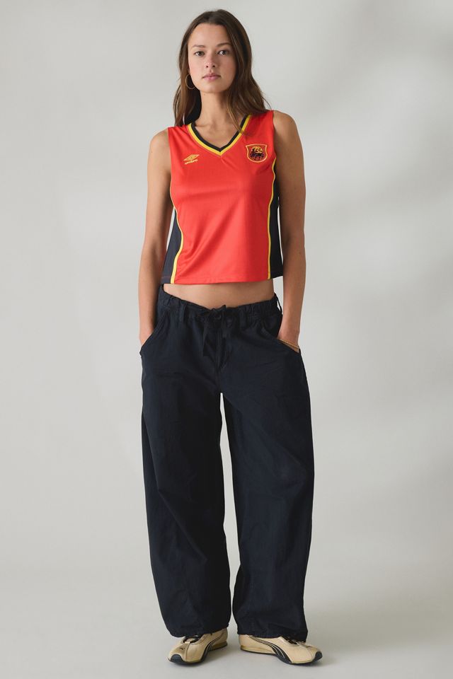 Umbro UO Exclusive V-Neck Cropped Jersey Tank Top #3