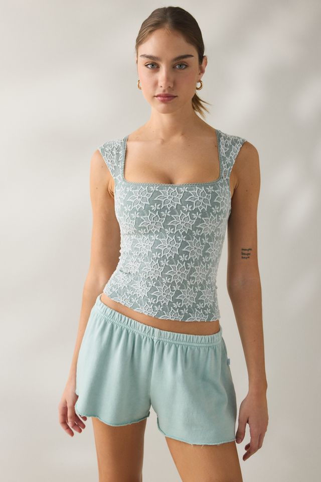 Haut sans couture à manches cape jacquard Romy Out From Under #1