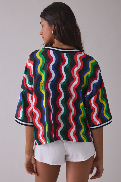 Umbro UO Exclusive V-Neck Cropped Jersey Top