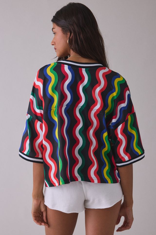 Haut jersey court à col en V UO Exclusif Umbro #1