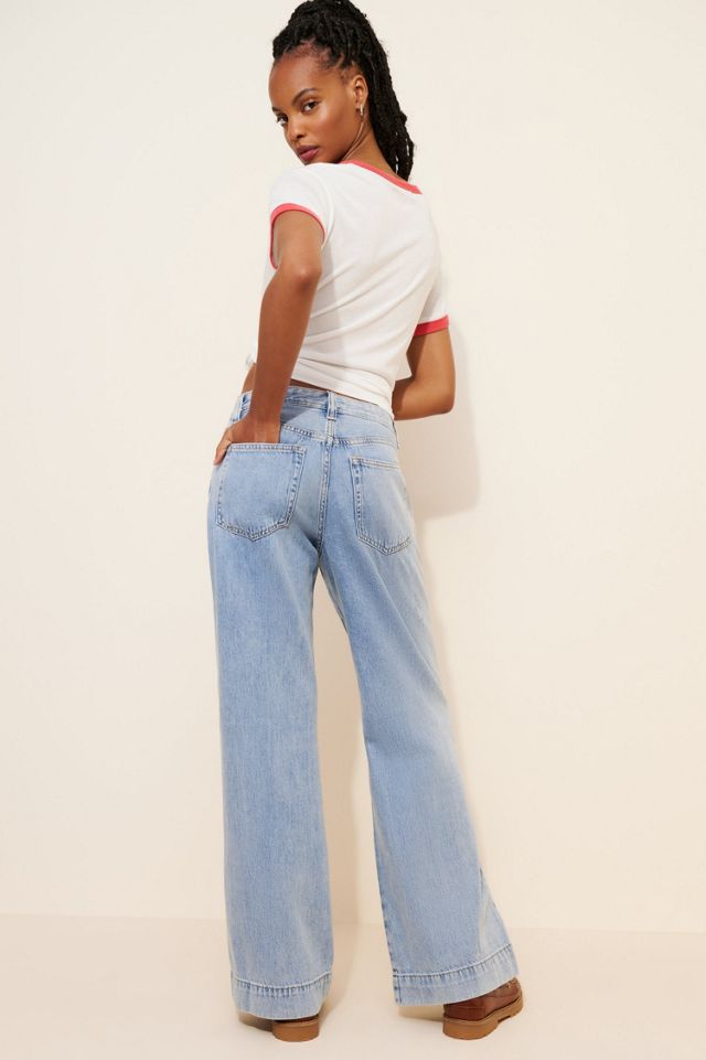 JUST BLACK DENIM Lightweight Drapey Relaxed Jeans #1