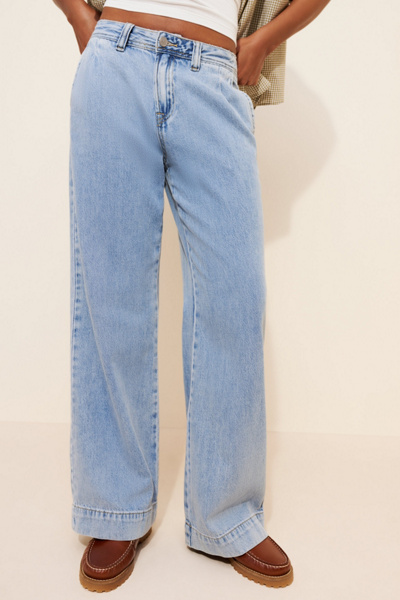 JUST BLACK DENIM Lightweight Drapey Relaxed Jeans