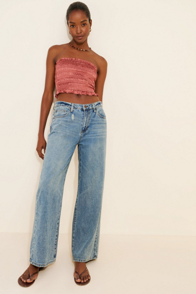 Oliver Logan Madison Relaxed Wide-Leg Jean | Urban Outfitters