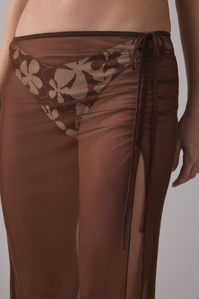 UO Got It Covered Sheer Mesh Maxi Sarong #2