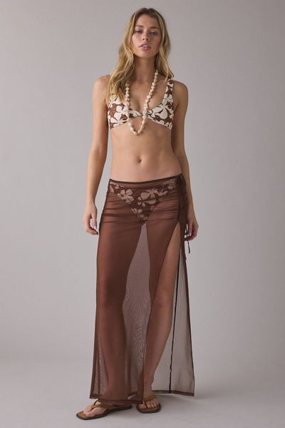 UO Got It Covered Sheer Mesh Maxi Sarong