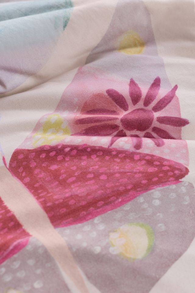 Monica Butterfly Soft Tee Jersey Duvet Cover #3