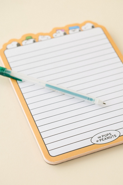 PIPSTICKS Peanuts Pups Of Peanuts Notepad