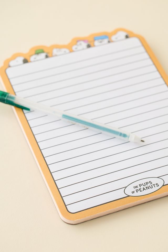 PIPSTICKS Peanuts Pups Of Peanuts Notepad #1