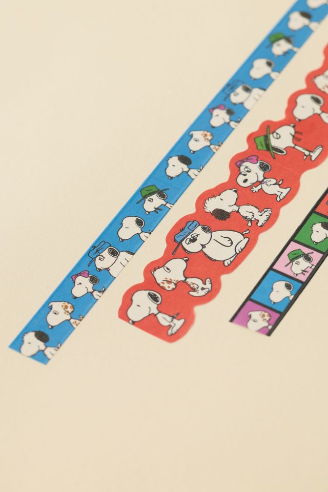 PIPSTICKS Peanuts The Pups Of Peanuts Washi Tape Set #1