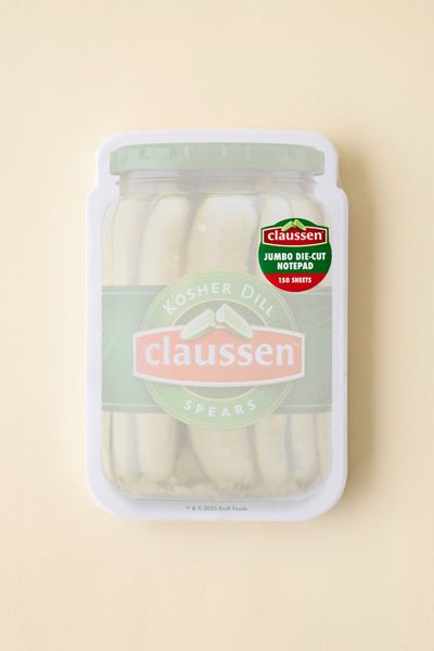 Claussen Pickle Jar Die-Cut Notepad