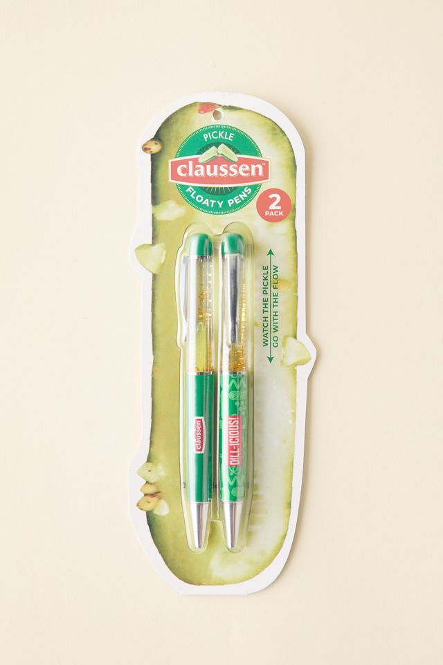 Claussen Pickle Floaty Confetti Pen Set #3