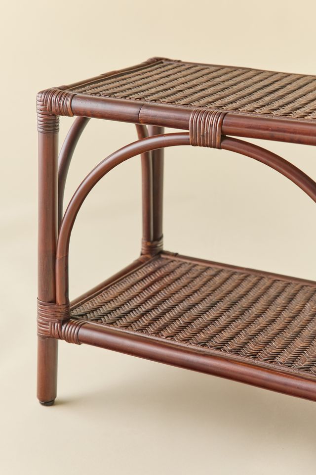 Cairn Looped Rattan Media Storage Console #3