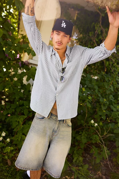 UO The Summer Baggy Dress Shirt