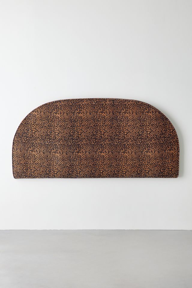 Jane Arch Velvet Upholstered Floating Headboard #1