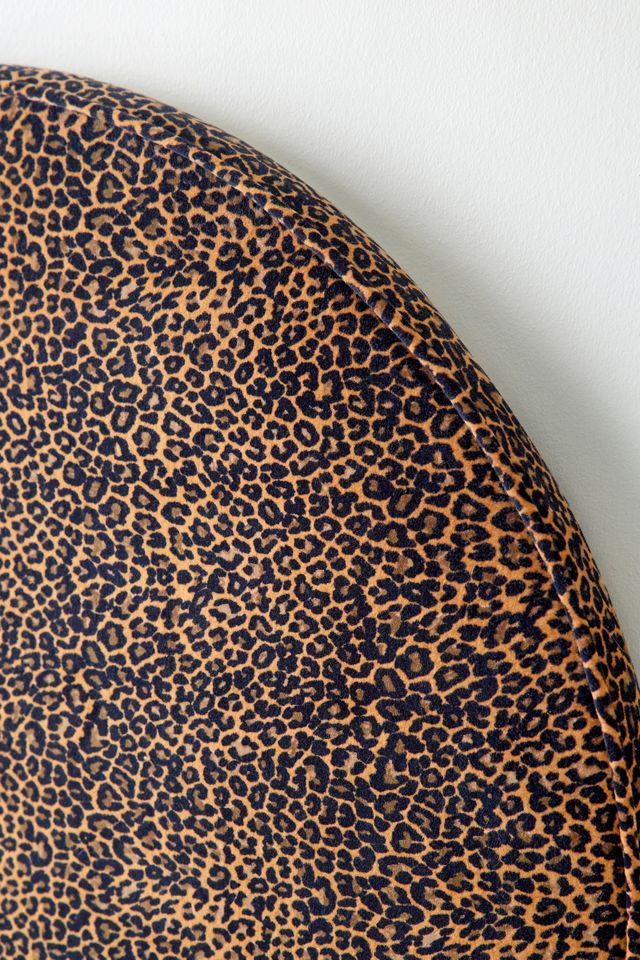 Jane Arch Velvet Upholstered Floating Headboard #3