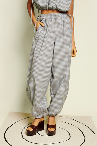 Ghospell Kemi Ruched Tie Balloon Pants | Urban Outfitters