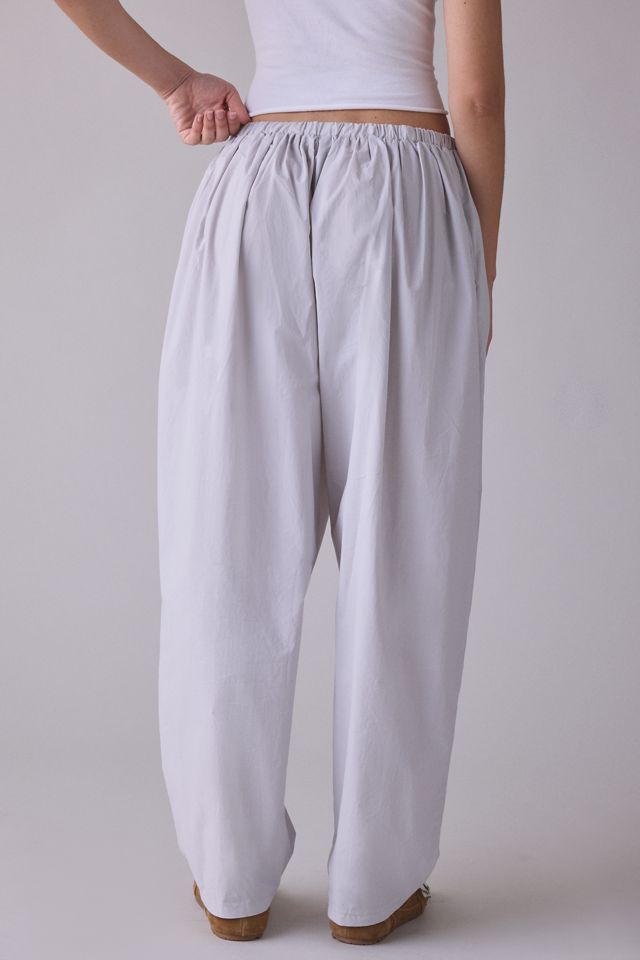 Pantalon ample à enfiler en coton Aura Lioness #1