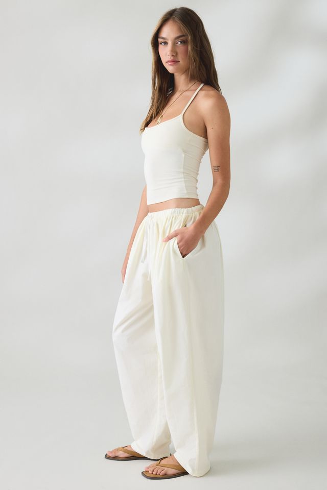 Pantalon ample à enfiler en coton Aura Lioness #3