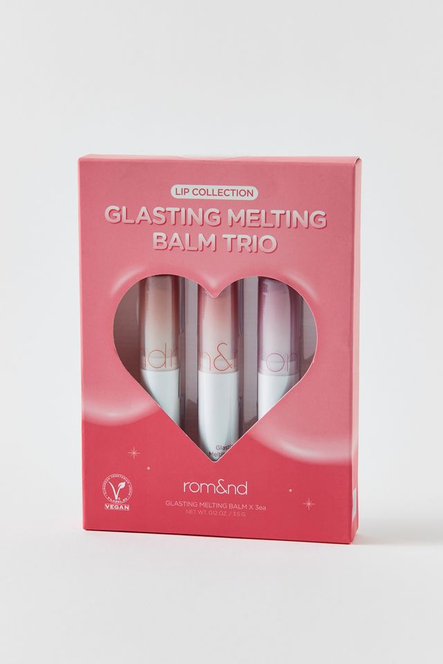 rom&nd Beauty Glasting Melting Balm Lip Trio Set #2