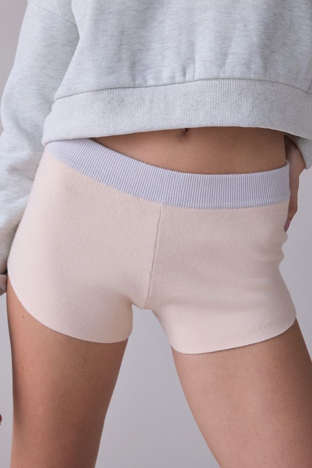 Lioness Housewife Knit Micro Shorts #1