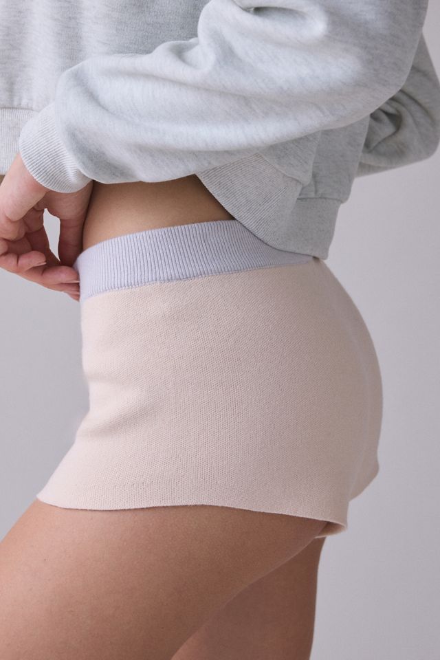 Lioness Housewife Knit Micro Shorts #2