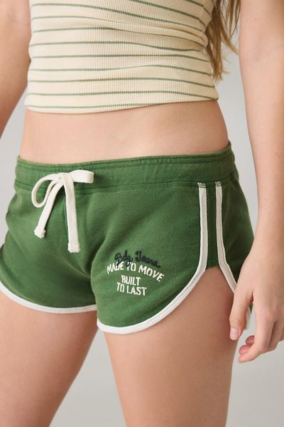 BDG Runner Low-Rise Micro Sweat Shorts