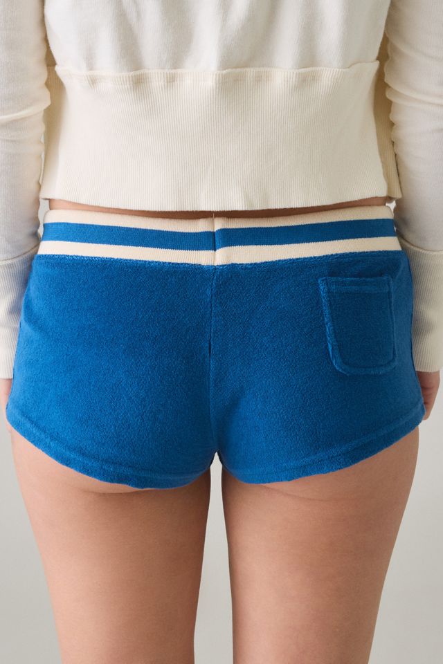 Mini-short taille basse en tissu éponge iets frans… #3