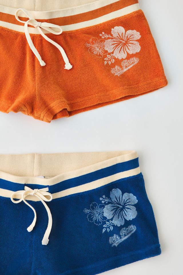 Mini-short taille basse en tissu éponge iets frans… #5