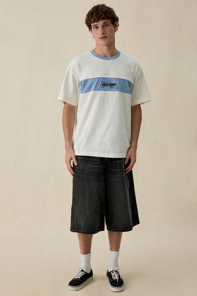 Billabong Bad Dog Shrapnel Logo Paneled Tee #4