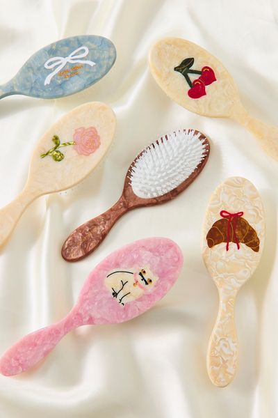 Solar Eclipse Hand-Painted Amazing Hair Day Paddle Brush