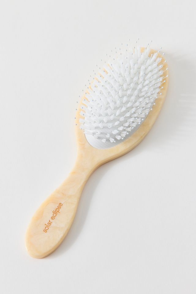 Solar Eclipse Hand-Painted Amazing Hair Day Paddle Brush #2